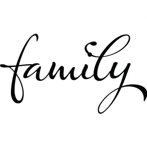 Family Wall Sticker / Decal - World of Wall Stickers