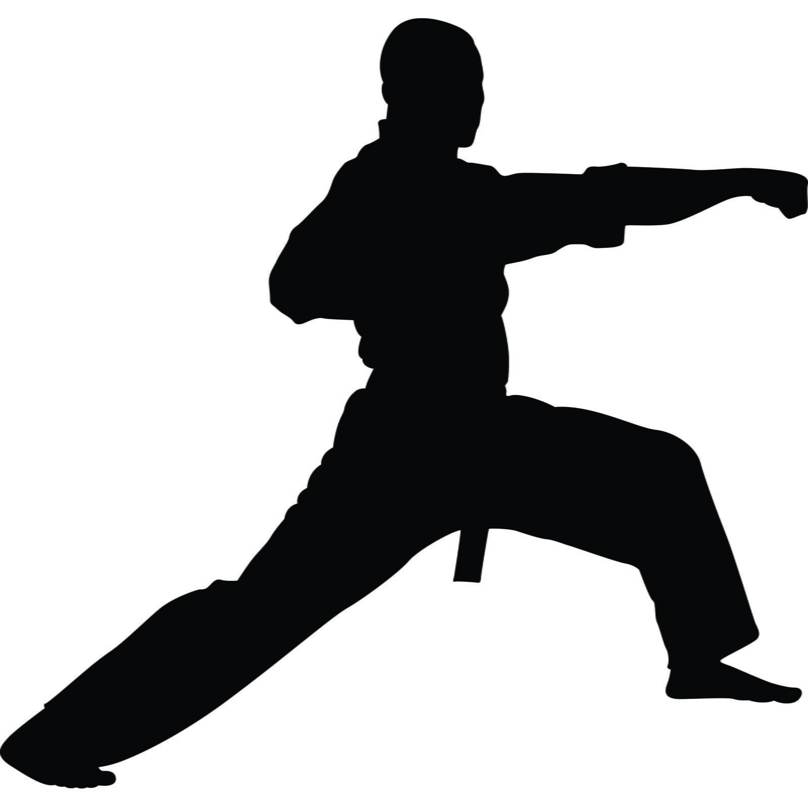 Martial Arts Punch Karate Kung Fu Wall Sticker / Decal - World of Wall ...